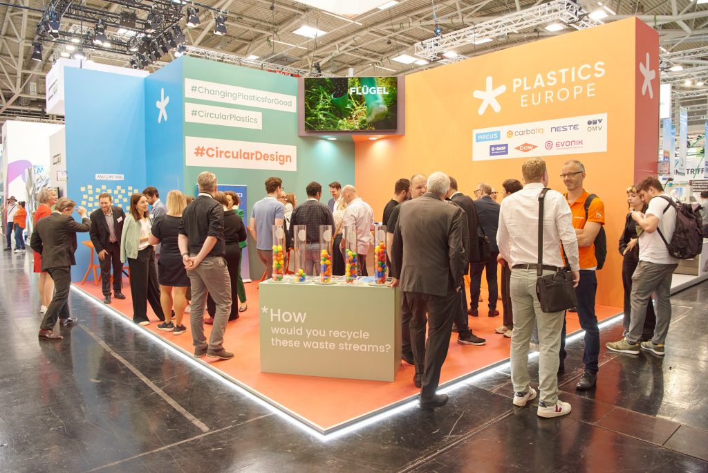 Messestand von Plastics Europe auf der IFAT 2024 (A6.121) 
© Plastics Europe