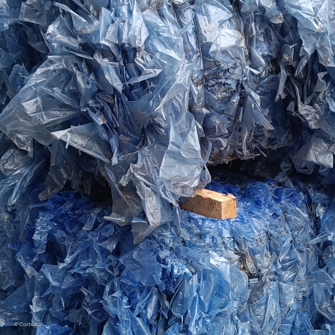 Carboliq verarbeitet schwer zu recycelnde Mehrschichtfolien aus der Postproduktion.