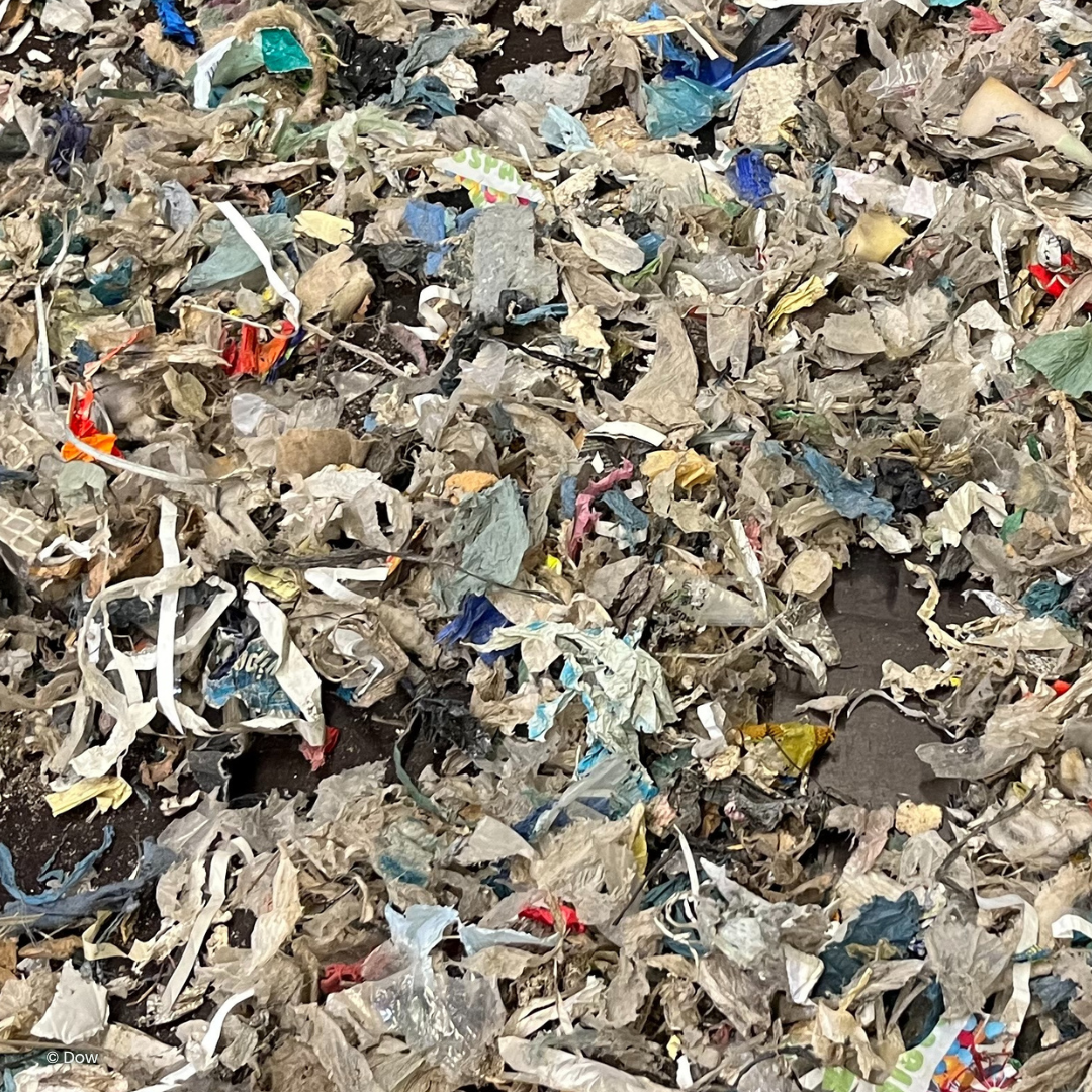 Die Technologien von Dow und Mura recyceln schwer zu verwertende, gemischte Abfälle.