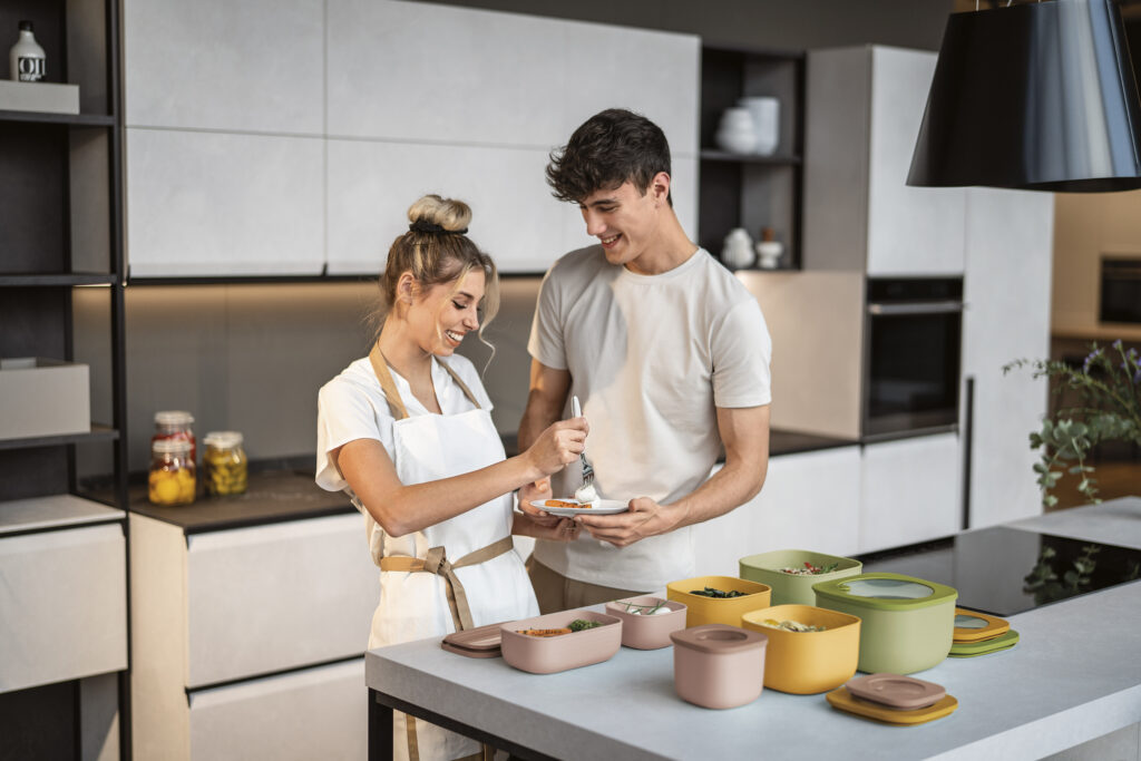 Borealis and Guzzini created durable and reusable houseware based on the Borealis Bornewables™, allowing Guzzini to lower the carbon footprint of their products, while also being 100% recyclable at end of life. © Guzzini