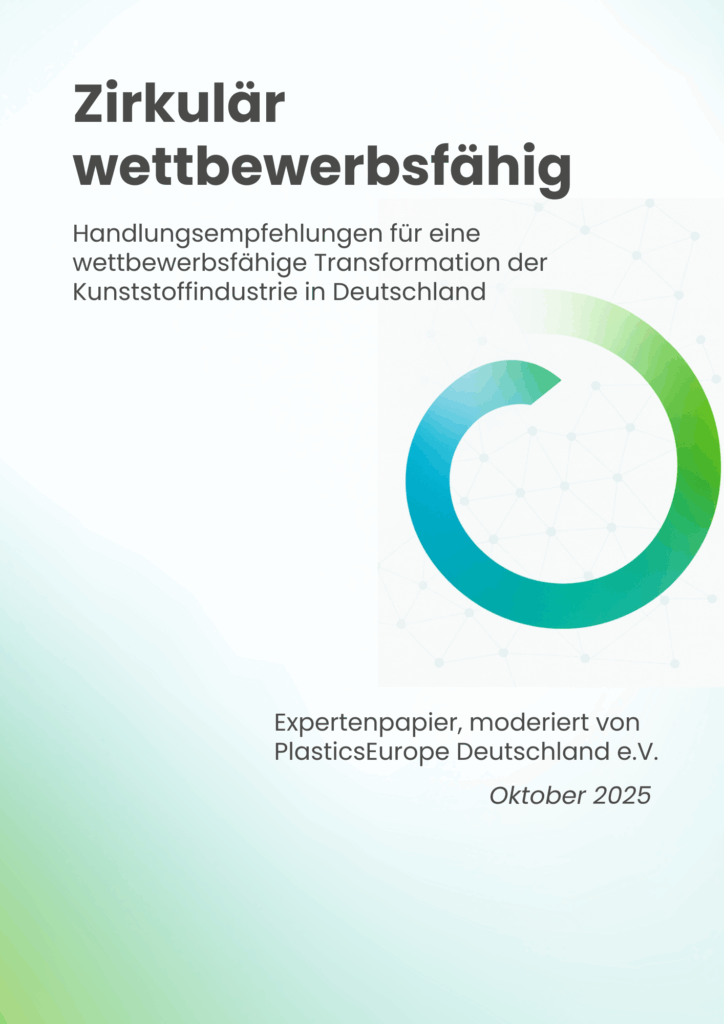 Zirkular wettbewerbsfähig - Handlungsanweisungen Plastics Europe Deutschland