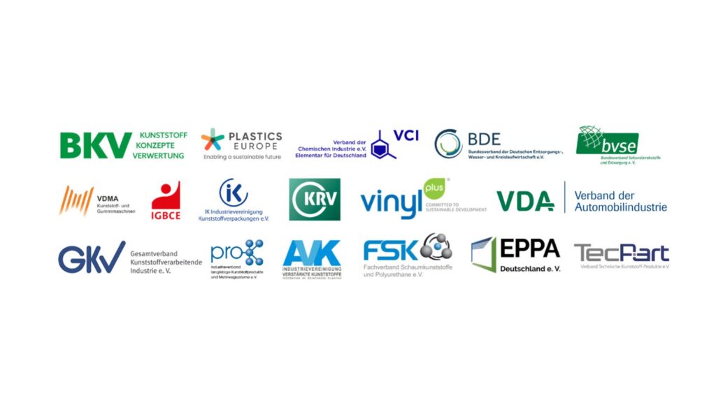 Stoffstrombild Logos