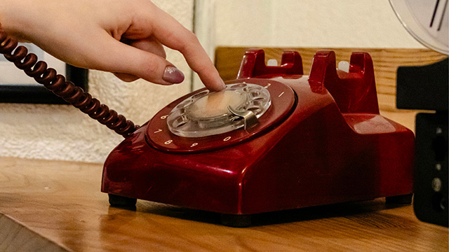 Bakelite telephone